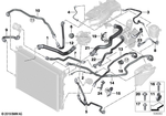 17128602603 - Radiator: Hose Radiator-Water Pump for BMW Image