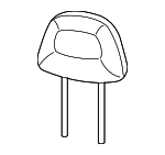 1C0885901AC3EU - : Headrest for Volkswagen: Beetle Image