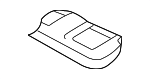 1C0885375E - Body: Seat Cushion Pad for Volkswagen Image