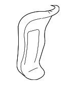 1C0885805CAXQV - Body: Seat Back Cover for Volkswagen Image