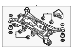 55405P2200 - Suspension: Suspension Cross-member for Hyundai: Santa Fe Image