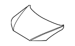 664000W001 - : Hood for Hyundai Image