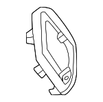 2548858400 - Body: Trim Bezel for Mercedes-Benz: GLC 300, GLC 350e, GLC 43 AMG&amp;reg;, GLC 63 AMG&amp;reg; S E Performance Image image