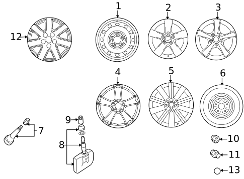 Hardware, Fasteners & Fittings for 2005 Mazda 3 #0