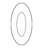 2069130P0A - Exhaust: Front Muffler Gasket for Nissan Image