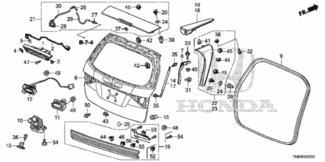 Tailgate for 2016 Honda Odyssey #0