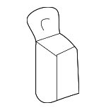 G03059315 - Body: Lock Rod Clip for Kia: Rio, Sedona, Sephia, Sorento Image