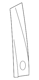 51337450503 - Body: Rear Cover Upper Seal for BMW: 740i, 740i xDrive, 745e xDrive, 750i xDrive, M760i xDrive Image