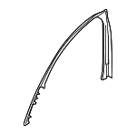 51417458441 - : Frame Cover for BMW: 740e xDrive, 740i, 740i xDrive, 745e xDrive, 750i, 750i xDrive, M760i xDrive Image