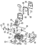 5143410AA - : Seat Adjuster, Left for Mopar Image