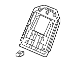 81129STXL01ZA - Body: Seat Back Panel for Acura Image