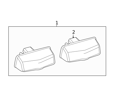 License Lamps for 2018 Lexus RX450hL #0