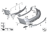 51128074402 - : Trim, Exhaust End Pipe, Right for BMW Image