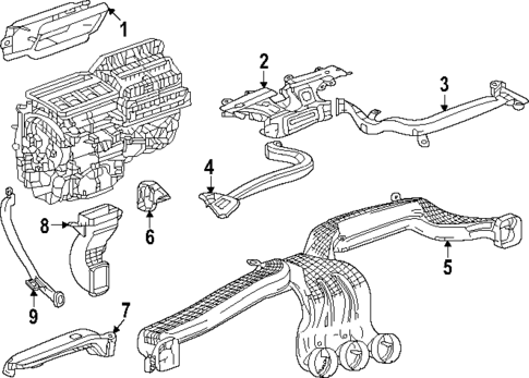 Ducts for 2024 Chevrolet Blazer EV #1