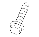 90135SZT000 - Steering: Column Assembly Lower Bolt for Honda: Accord, Civic, Clarity, CR-V, CR-Z, Element, Fit, HR-V, Insight, Odyssey, Pilot, Ridgeline, S2000 Image