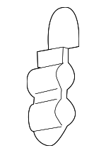 89022494 - Cooling System: Bracket for Cadillac: SRX Image