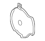 163660H200 - Cooling System: Insulator for Toyota: Camry, Corolla, Matrix Image