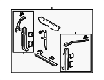 5320108040 - Body: Radiator Support for Toyota: Sienna Image