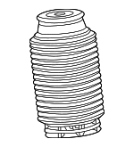 51688TGVA01 - Suspension: Dust Cover for Acura Image