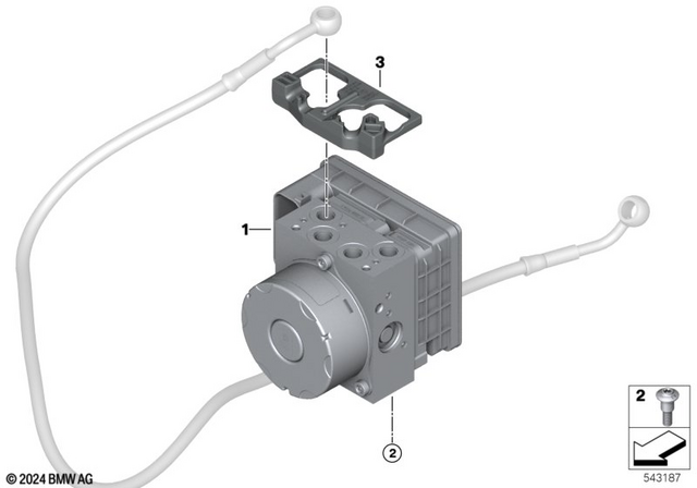34511692906 - : Pressure Modulator for BMW-Motorrad Image