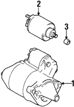 96067821 - : Starter Solenoid for GM Image