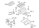11428637821 - Engine: Housing Assembly Gasket for BMW Image