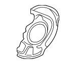 477040E010 - Brakes: Splash Shield for Toyota: Highlander Image