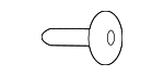 PAF008791 - Body: Center Grille Mount Bolt for Porsche Image