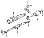 18310SV1A01 - : Tailpipe Extension for Honda: Accord, Prelude Image