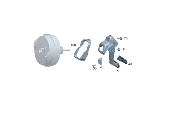 2232910000 - : Pedal Pad for Mercedes-Benz Image