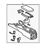588105329022 - Body: Console Body for Lexus: IS F Image
