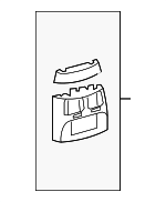 5886053010C0 - Body: Vent Panel for Lexus: IS F, IS250, IS350 Image