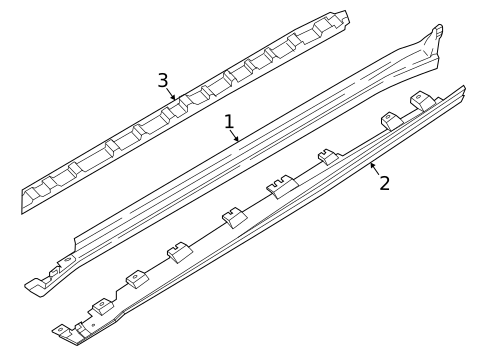 Exterior Trim - Pillars for 2024 BMW X6 #0