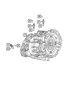 6101331 - Electrical: Hex Head Bolt And Coned Washer for Mopar Image