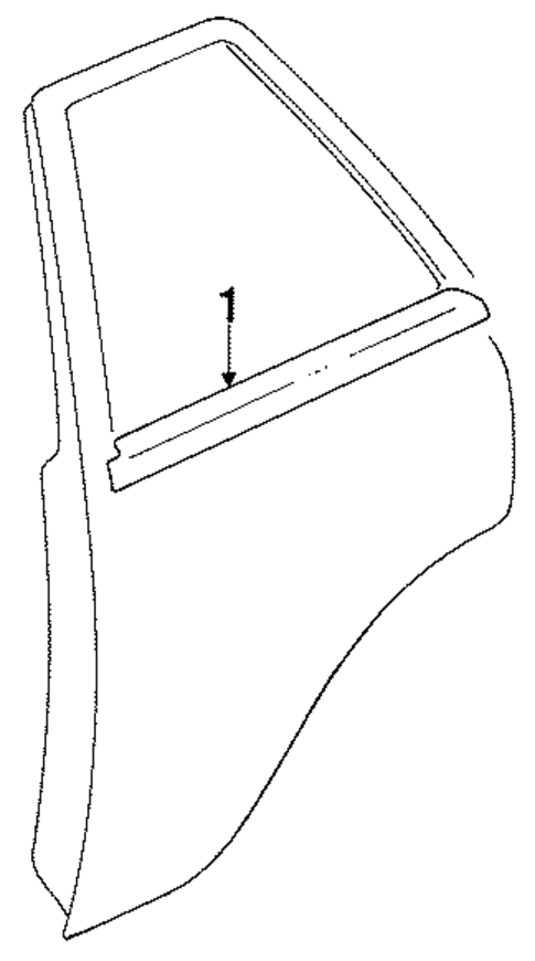 Door & Components for 1985 Mazda GLC #0
