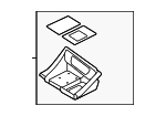 846F1R0350NUP - Body: Upper Console for Kia Image