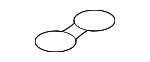 84623R0500 - Body: Front Cup-holder Mat for Kia Image