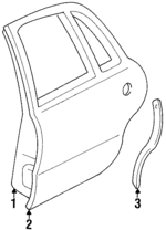 25652564 - Body: Door Shell for Buick: LeSabre Image