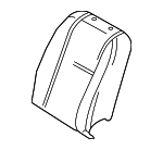 715520C110 - Body: Seat Back Pad for Toyota: Tundra Image