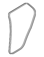 LR178741 - Body: Weather-Strip On Body for Land Rover: Discovery Sport Image