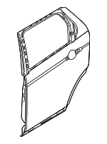 LR061285 - : Door Shell for Land-Rover Image