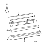 MB440993 - Body: Bumper Cover for Mitsubishi: Starion Image image