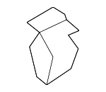 99950783901 - Body: Door Sill Plate Clip for Porsche: 718 Boxster, 718 Cayman, 718 Spyder, 911, Boxster, Cayman, Macan, Panamera Image