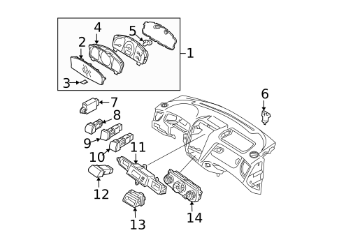 Sensors for 2006 Kia Spectra5 #0