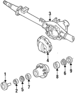 F2TZ4033A - Suspension: Differential Cover for Ford: Econoline Super Duty, F-Super Duty Image