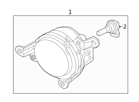 Fog Lamps for 2018 Kia Soul EV #0