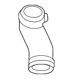 2540940700 - Engine: Connector Hose for Mercedes-Benz Image