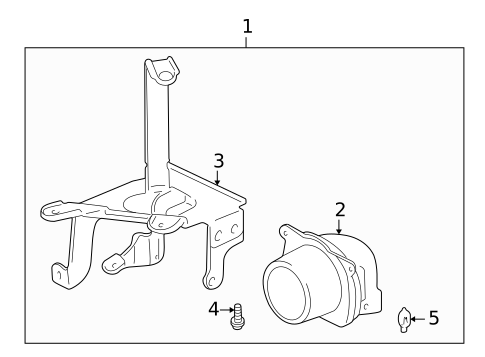 Fog Lamps for 2000 Toyota 4Runner #0