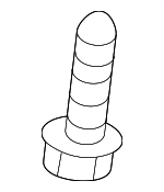 865793V000 - Body: Side Retainer Bolt for Hyundai Image