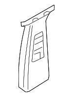 LR011799 - : Upper Center Pillar Trim for Land-Rover Image